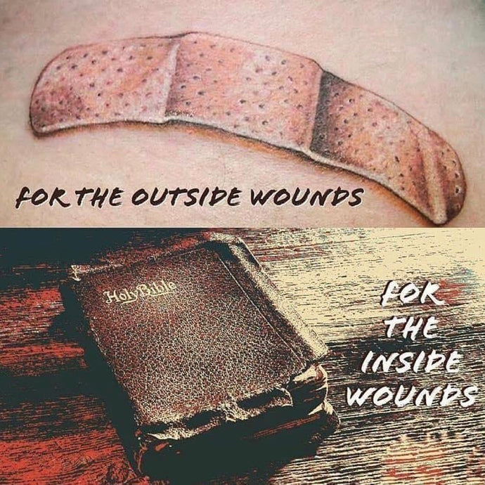 For your wounds