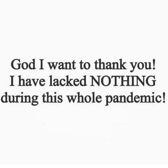 Lacked nothing 🙏🏼🙏🏼🙏🏼