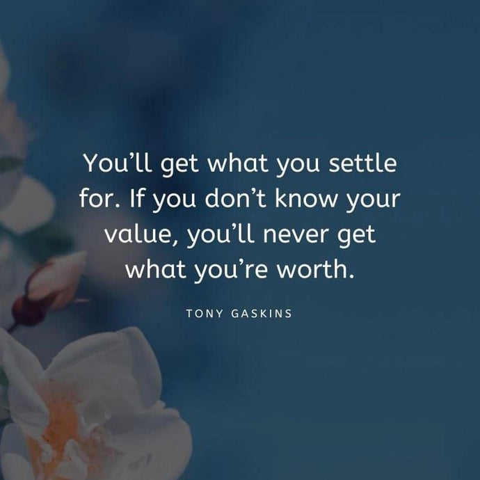 Know your value