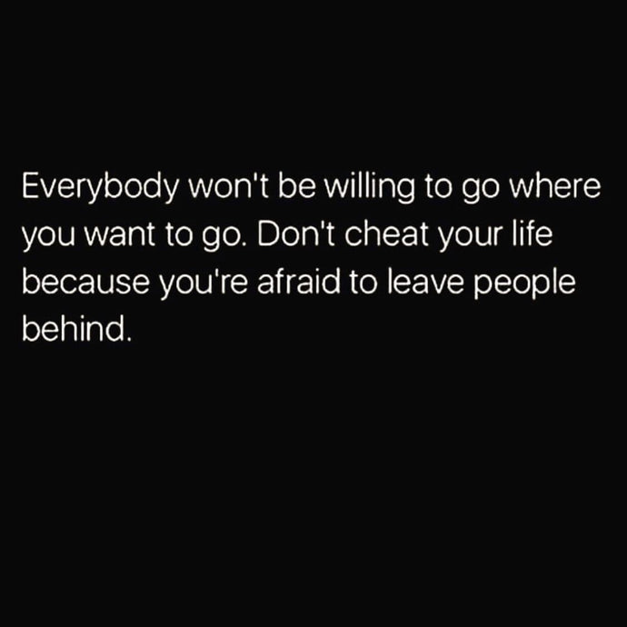 Don't cheat yourself 🥰