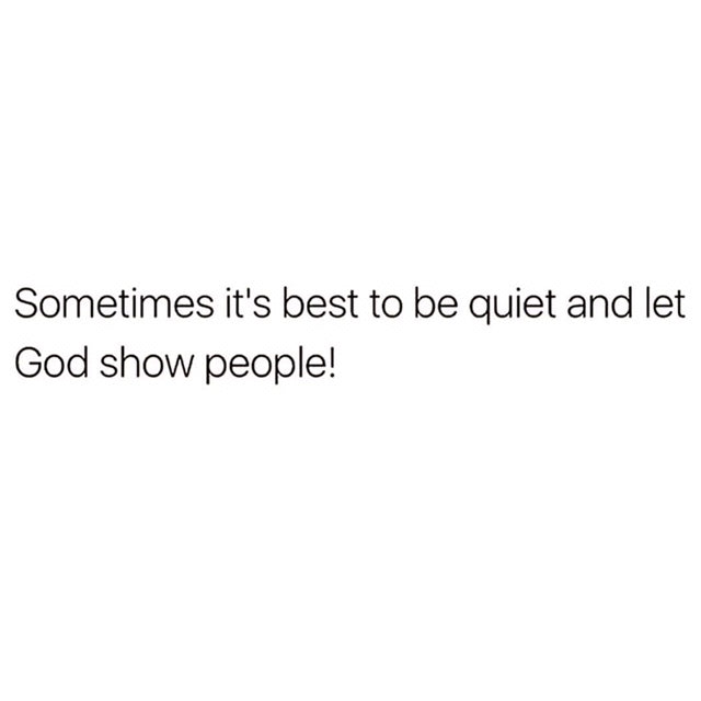 Be quiet 🤫