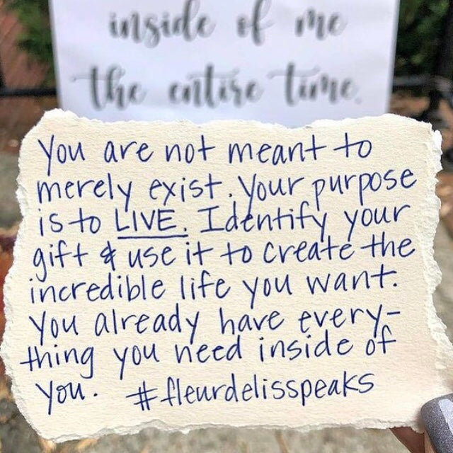 Live on purpose 🥳